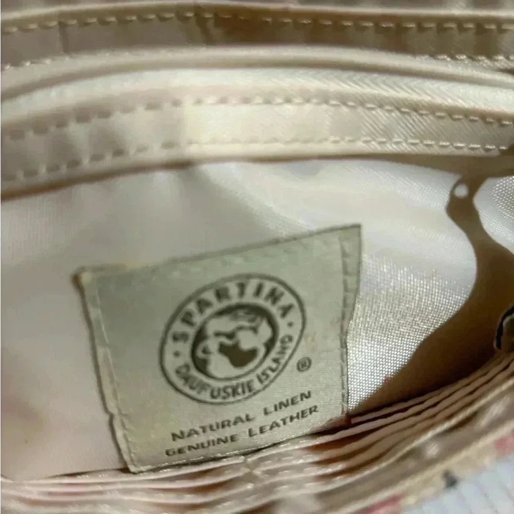 Spartina 449  canvas  crossbody handbag